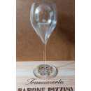 Original Brut Glas aus Franciacorta mit Wappen - Barone...