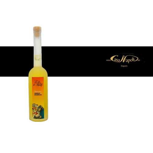 Orangenlikör an Anis - Anice e Arancia - 0,5 Liter - 27 vol. - Flasche: Opera sat. - LOro di Amalfi