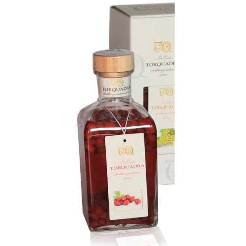 Grappa mit Wildbeeren - Fragoline di Bosco - 0,5 Liter - 21 vol. - in der Geschenk-Verpackung - Torfrutta - Torquadra