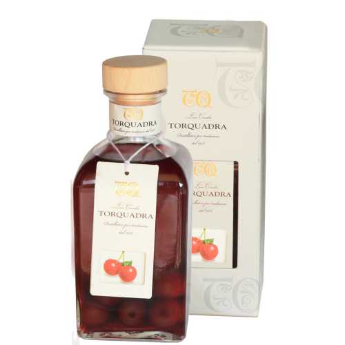 Grappa mit Kirschen - Ciliegie - 0,5 Liter - 21 vol. - in...