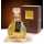 Grappa Gewürztraminer Barricata Ciliegio Decanter Eloisi - 2 Jahre alt - 0,7 Liter - 40 vol. - in der edlen Holzschatulle - Torquadra