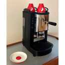 g: Pinocchio C - Schwarz-Edelstahl - Volumetrico - Kaffee...