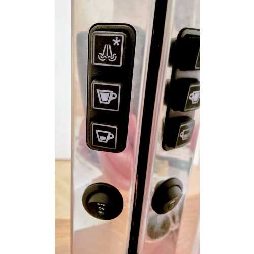 j: Pinocchio C new - Edelstahl - XL - Volumetrico plus Elektronik-Paket - Tassengestell aus Plexiglas - Kaffee - Spinel