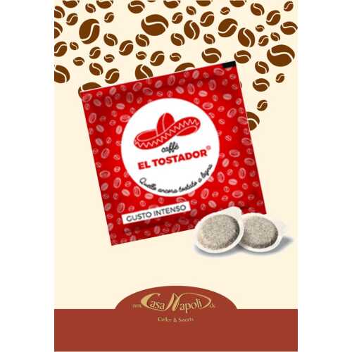 Intenso - 100% Robusta - Holzröstung - Cialde - Pads - 150 Stück - El Tostador Caffe