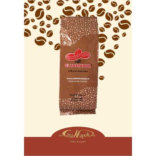 Super Crema - 30% Arabica und 70% Robusta - Holzröstung - Kaffee in Bohnen - 1 Kilogramm - El Tostador Caffe