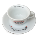 Cappuccino Tasse mit Unterteller von Kenon - Caffe Centro...