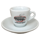 Espresso Tasse mit Unterteller von Caffen