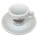 Espresso Tasse mit Unterteller von Caffen
