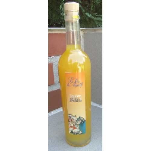 Orangenlikör an Anis - Anice e Arancia - 0,5 Liter - 27 vol. - LOro di Amalfi