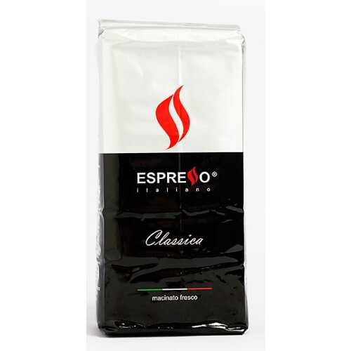Classica - Armonioso - 50% Arabica und 50% Robusta - gemahlener Kaffee - 0,25 Kilogramm - Espresso Caffe - MHD 30-03-2023