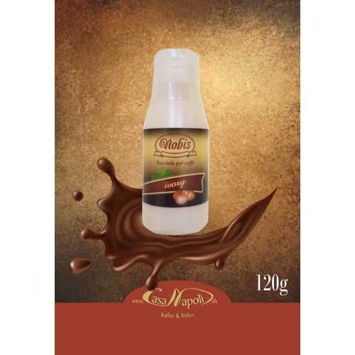 Schokolade zur Espresso-Veredelung - Ivory - 120 gr - Topping - Nobis Nocciola - MHD 31-10-2020