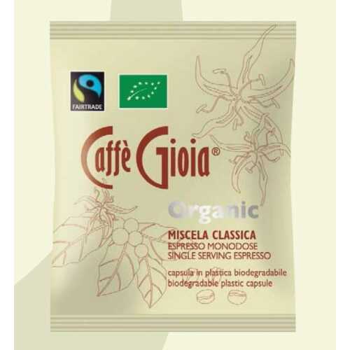 Gioia Classica 50% Arabica - Bio und Fairtrade - kompatible Kaffeekapseln für Lavazza Espresso Point  - 40 Stück - MHD 30-09-2016