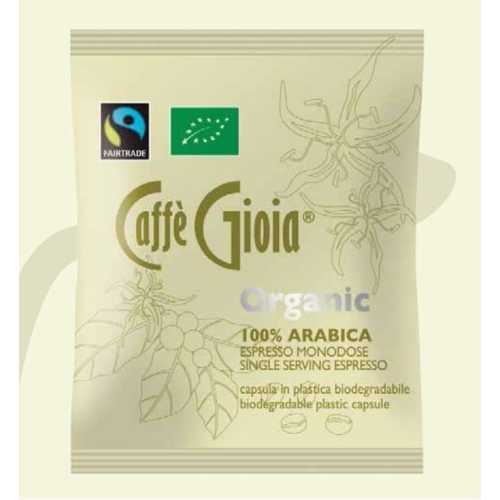 Gioia 100% Arabica - Bio und Fairtrade - kompatible Kaffeekapseln für Lavazza Espresso Point  - 40 Stück - MHD 12-2016