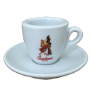 Espresso Tasse mit Unterteller - Barbera Caffe