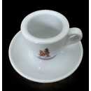 Espresso Tasse mit Unterteller - Barbera Caffe