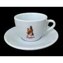 Cappuccino Tasse schmal mit Unterteller - Barbera Caffe