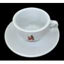 Cappuccino Tasse schmal mit Unterteller - Barbera Caffe