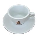 Cappuccino Tasse schmal mit Unterteller - Barbera Caffe