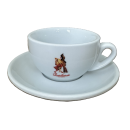 Cappuccino Tasse rund mit Unterteller - Barbera Caffe