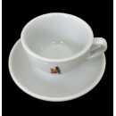 Cappuccino Tasse rund mit Unterteller - Barbera Caffe