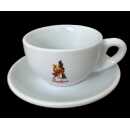 Jumbo Tasse mit Unterteller - Barbera Caffe