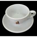 Jumbo Tasse mit Unterteller - Barbera Caffe