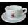 Jumbo Tasse mit Unterteller - Barbera Caffe