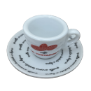 Espresso Tasse mit Unterteller - El Tostador Caffe