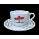 Cappuccino Tasse mit Unterteller - El Tostador Caffe