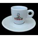 Espresso Tasse mit Unterteller - Pompeii Caffe