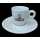 Espresso Tasse mit Unterteller - Pompeii Caffe