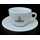 Cappuccino Tasse mit Unterteller - Pompeii Caffe