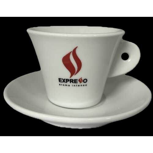 Cappuccino Tasse mit Unterteller von Expresso - Espresso Caffe