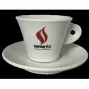 Cappuccino Tasse mit Unterteller von Expresso - Espresso Caffe