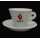 Cappuccino Tasse mit Unterteller von Espresso - Espresso Caffe