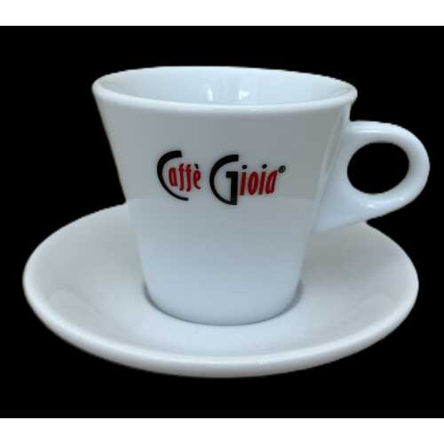 Cappuccino Tasse mit Unterteller von Caffe Gioia - Labcaffe