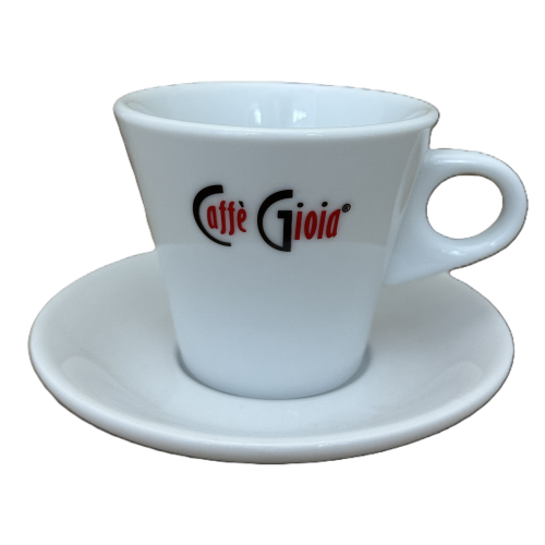 Cappuccino Tasse mit Unterteller von Caffe Gioia - Labcaffe