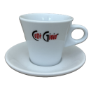 Cappuccino Tasse mit Unterteller von Caffe Gioia - Labcaffe