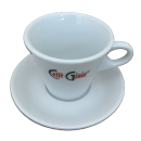 Cappuccino Tasse mit Unterteller von Caffe Gioia - Labcaffe