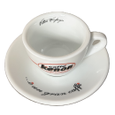 Cappuccino Tasse mit Unterteller von Kenon - Caffe Centro...