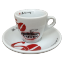 Espresso Tasse mit Unterteller von Caffen - Sonderedition...
