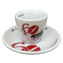 Espresso Tasse mit Unterteller von Caffen - Sonderedition...