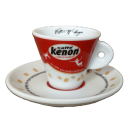 Espresso Tasse mit Unterteller von Kenon - Caffe Centro...