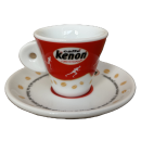 Espresso Tasse mit Unterteller von Kenon - Caffe Centro...