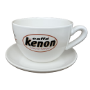 Zuckertasse mit Unterteller von Kenon - Caffe Centro Brasil