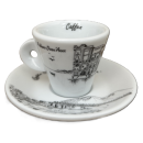 Espresso Tasse mit Unterteller von Caffen - Palazzo Donn`Anna
