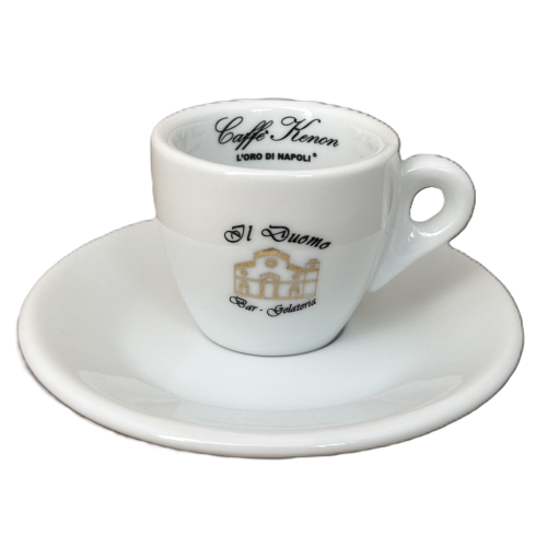 Espresso Tasse mit Unterteller von Kenon - Il Duomo