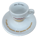 Espresso Tasse mit Unterteller - Kremoso Caffe