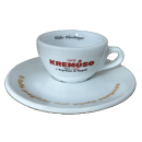 Espresso Tasse mit Unterteller - Kremoso Caffe