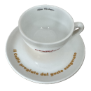 Cappuccino Tasse mit Unterteller von Kremoso - Kremoso Caffe